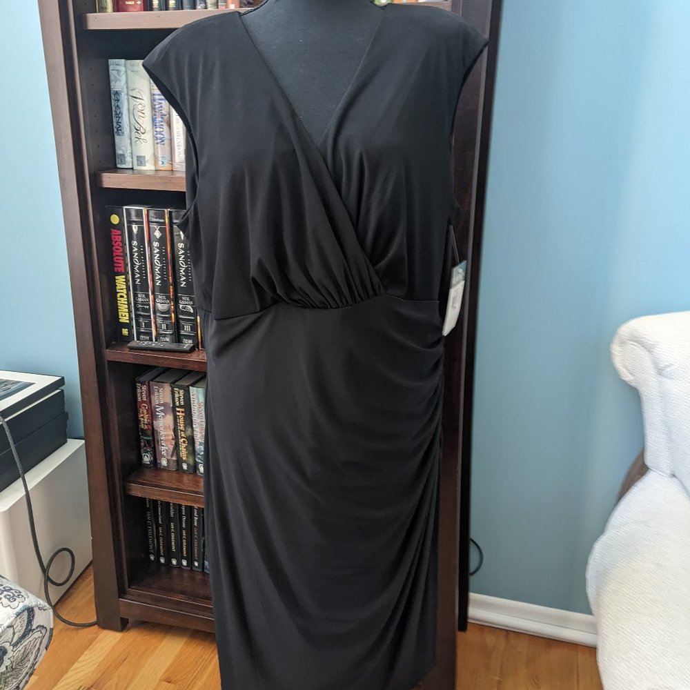 Ralph Lauren Black cocktail dress Size 18W